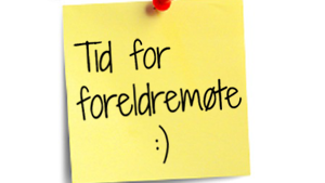Lenke til artikkel: Foresatte-møter